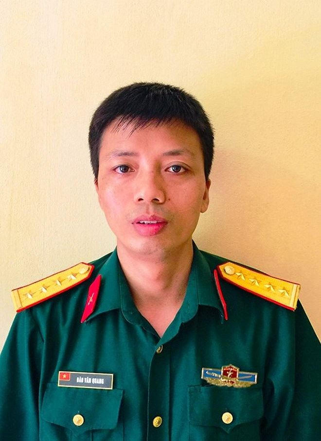 Đại  úy Đào Văn Quang.