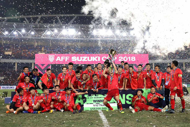 Chức vô địch AFF Cup khép lại năm 2018 mỹ mãn của bóng đá Việt Nam.