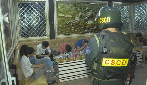Phát hiện 96 người đang sử dụng ma túy tại cơ sở karaoke Gossip (TP. Cà Mau),