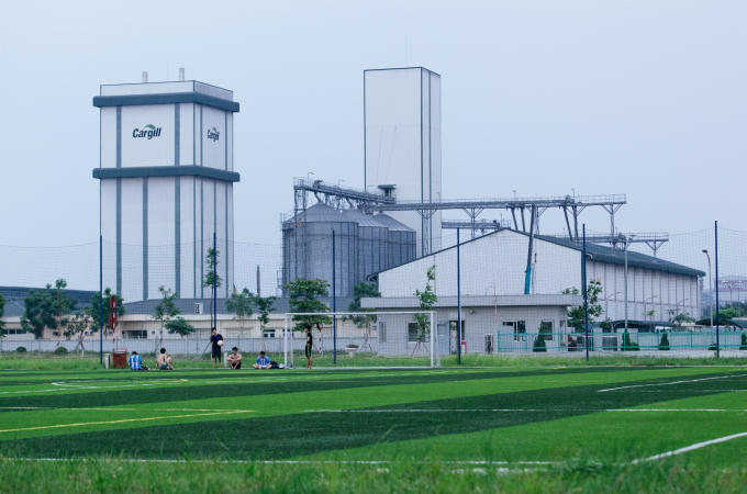 Một góc Khu công nghiệp Quang Minh