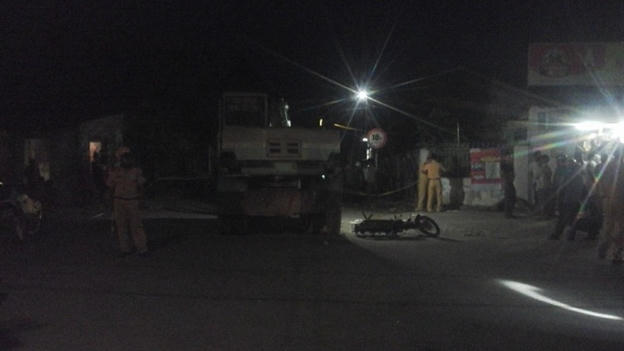 Hiện trường vụ tai nạn giao th&ocirc;ng