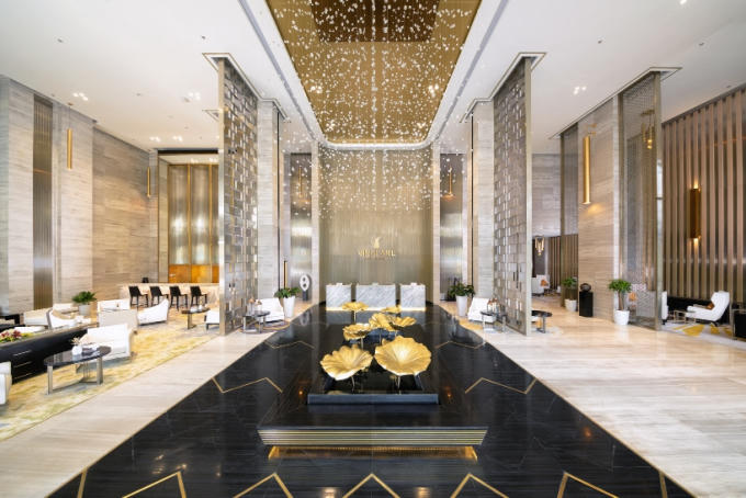 Sảnh Lobby sang trọng và phong cách.