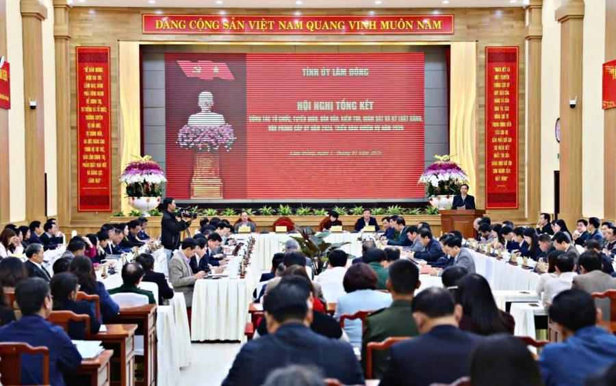 Quang cảnh hội nghị. Ảnh: Báo Lâm Đồng