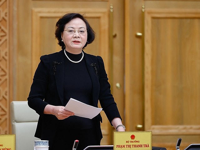 Bộ trưởng Bộ Nội vụ Phạm Thị Thanh Trà.chinhphu.vn