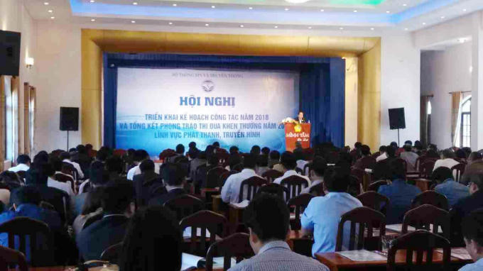Quang cảnh buổi hội nghị.