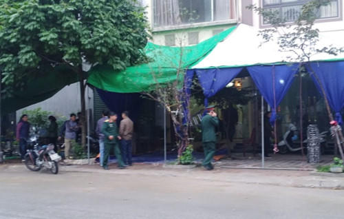 Cảnh tang thương tại gia đình nữ sinh Nguyễn Thị Hà M tại phố Đa Sỹ, phường Kiến Hưng, Hà Nội.