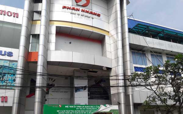 Chi nhánh Công ty điện máy Phan Khang tại Cần Thơ (Ảnh: Tuổi Trẻ)