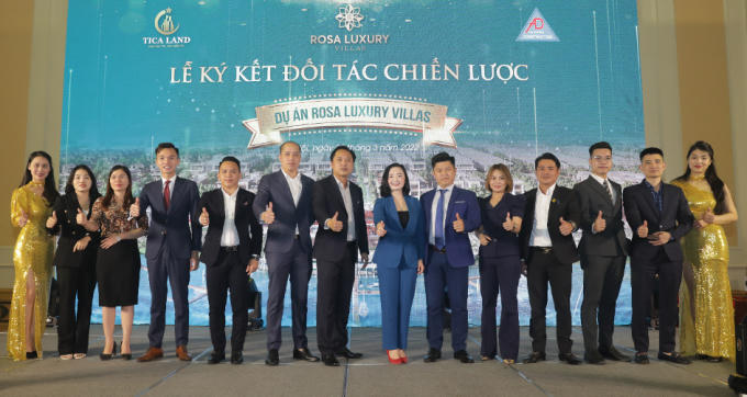 Hình ảnh Lễ ký kết đối tác chiến lược dự án Rosa Luxury Villas