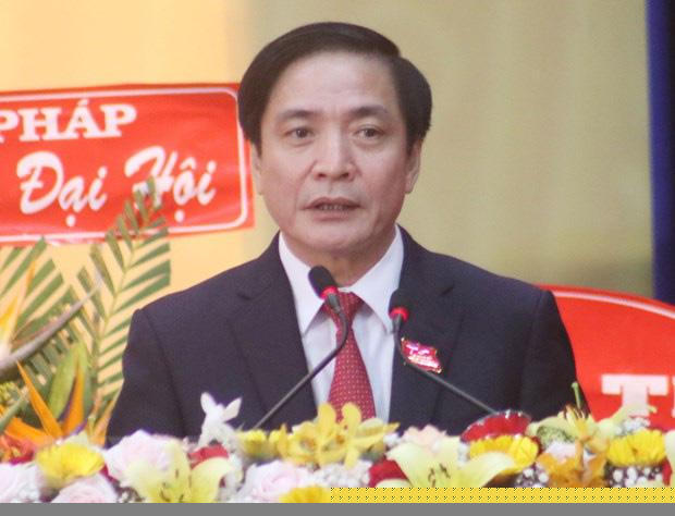 Ủy viên Trung ương Đảng, Bí thư Tỉnh ủy Đắk Lắk Bùi Văn Cường (ảnh TTXVN).