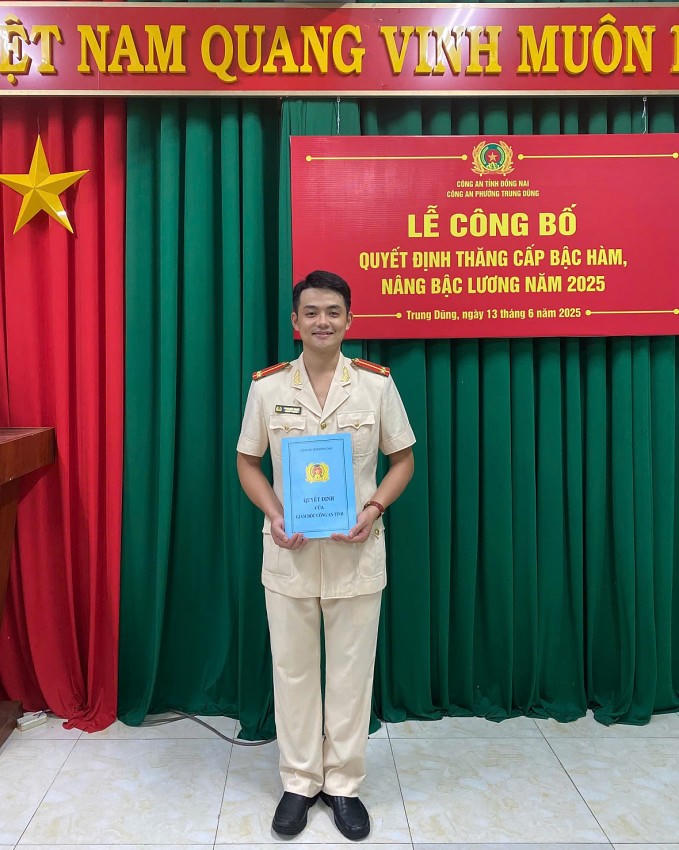 Trung uý Phan Đức Mạnh.