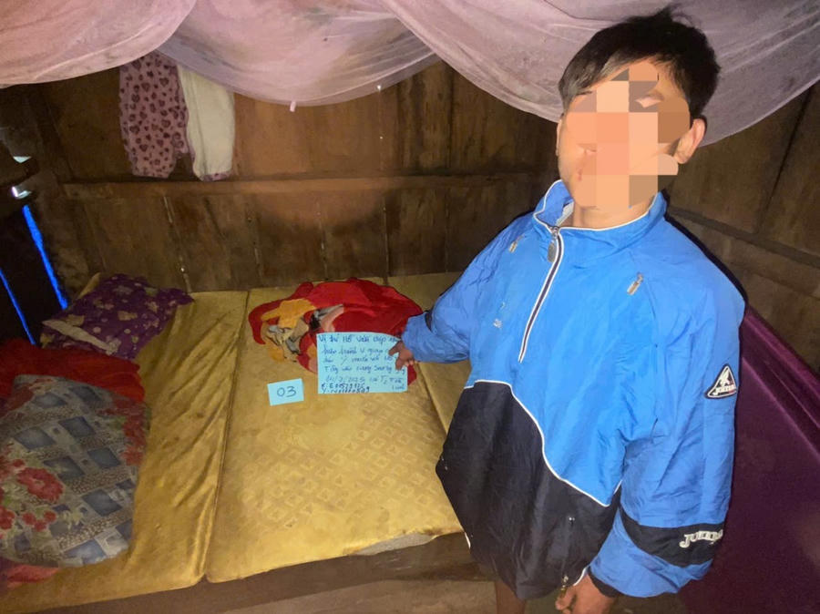 Hồ Văn Hiệp lén lút thực hiện hành vi giao cấu trái ý muốn với nạn nhân rồi bỏ trốn - Ảnh Công an TP Đà Nẵng.