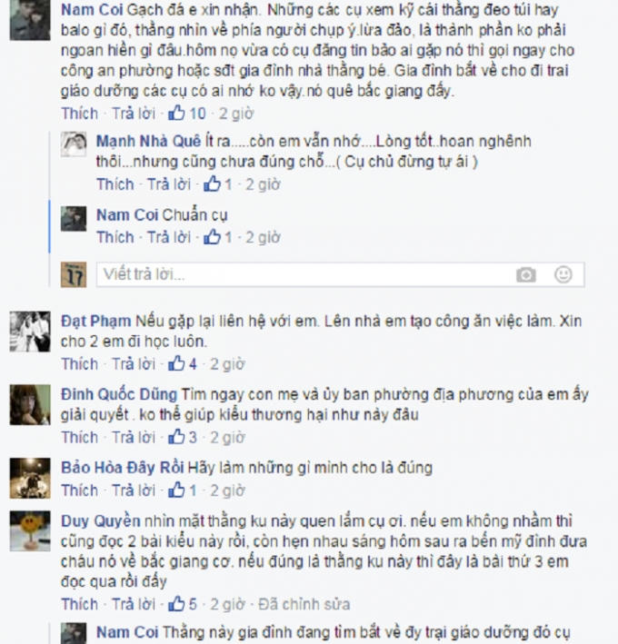 Bình luận trái chiều xung quanh câu chuyện được chia sẻ. Nguồn: www.otofun.net