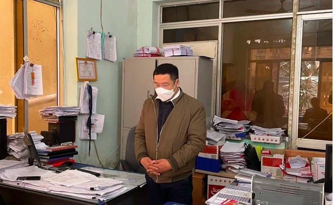 Bị can Hà Minh Huy.