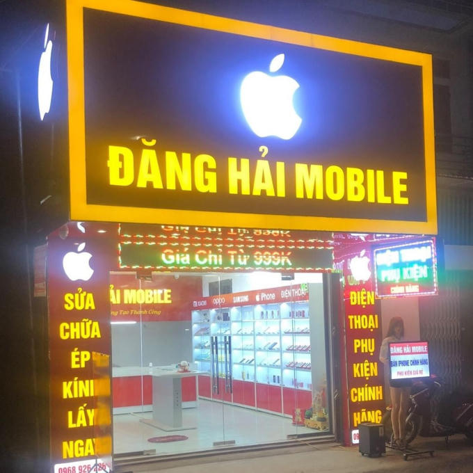 Cửa hàng Đăng Hải Mobile (địa chỉ tại thôn Đại Vy, xã Đại Đồng, huyện Tiên Du, tỉnh Bắc Ninh)