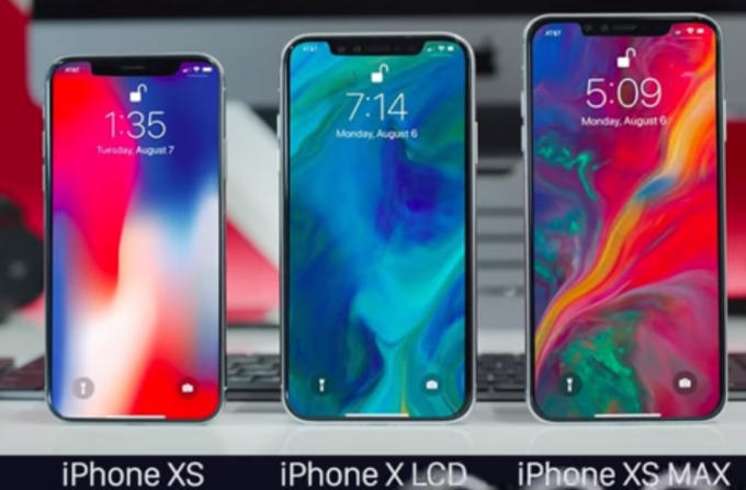 iPhone Xc, iPhone Xs và iPhone Xs Max mới ra mắt