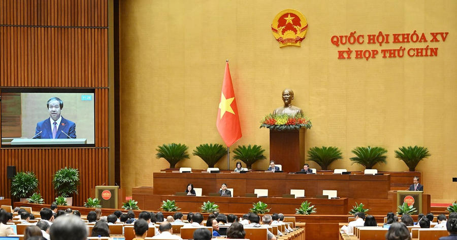 Toàn cảnh phiên họp.