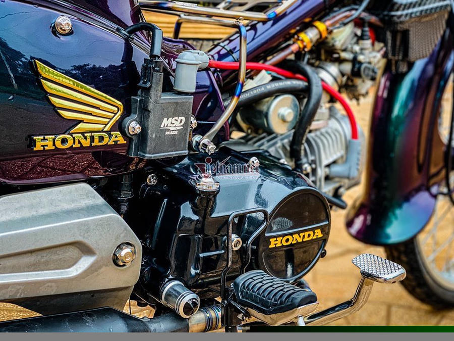 Honda Super Cub 81 độ “thập cẩm” cực chất của dân chơi Bình Phước