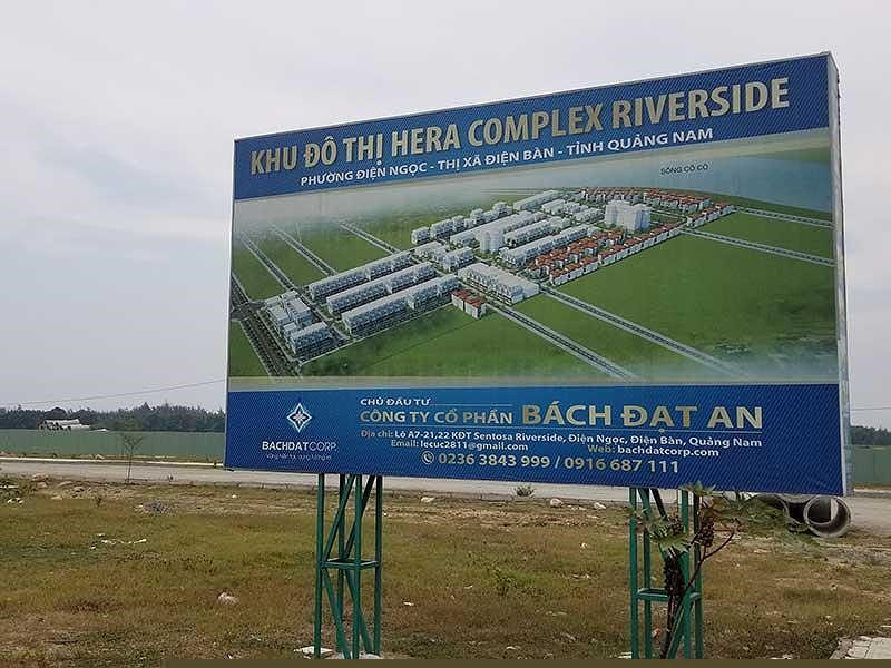 KĐT Hera Complex Riverside do Bách Đạt An làm chủ đầu tư.  Ảnh: THANH NHẬT.