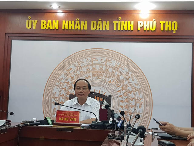 Ông Hà Kế San - Phó Chủ tịch UBND tỉnh Phú Thọ.