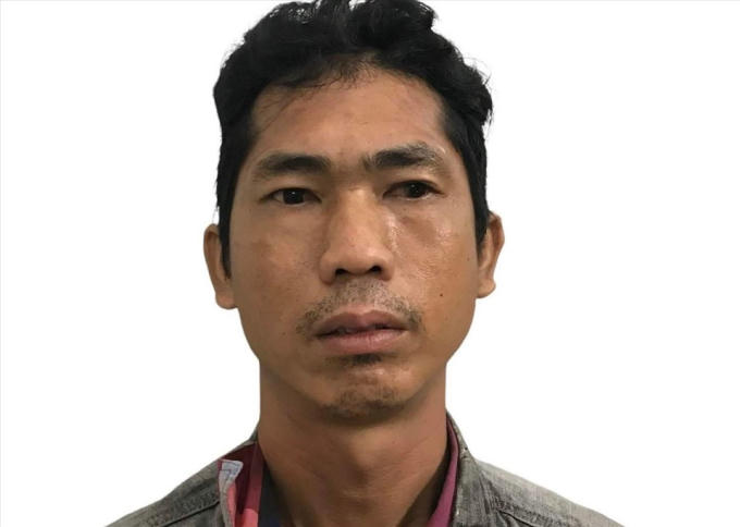 Đối tượng Nguyễn Ngọc Luyện tại cơ quan Công an.