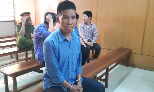 Trần Ngọc Hồ tại tòa.
