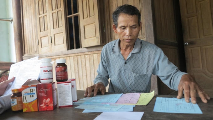 Một người dân trên địa bàn xã Thanh Sơn đã dốc toàn bộ tài sản để mua nhiều mã hàng của Công ty cổ phần Liên Minh tiêu dùng Việt Nam.
