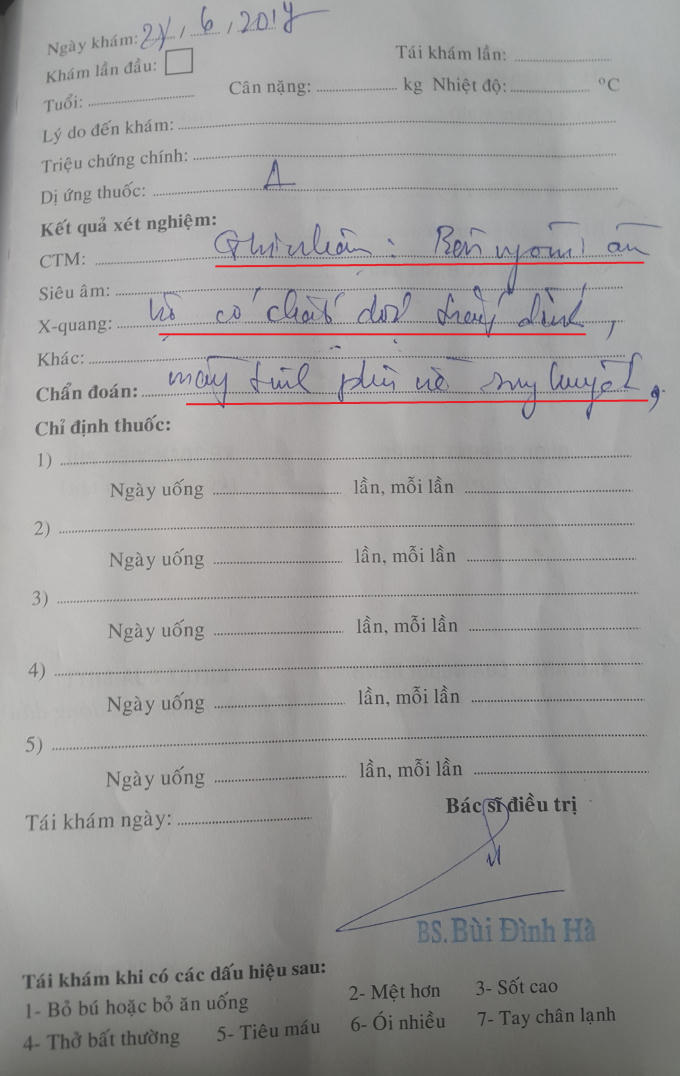 Kết quả xét nghiệm của Bệnh viện nhi Đồng Nai thể hiện cháu L. có dấu hiệu bị xâm hại.