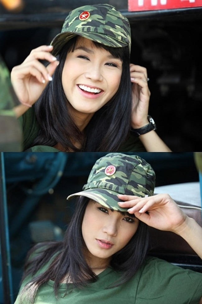 Nụ cười rạng rỡ, thần thái tự tin cùng nhan sắc xinh đẹp giúp Diệp Lâm Anh được khán giả chú ý.