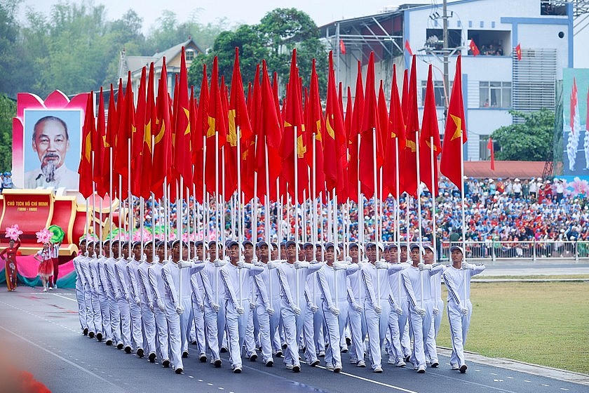Việt Nam được đánh giá đã hội đủ cả thiên thời, địa lợi, nhân hòa cho kỷ nguyên mới vươn mình của dân tộc (Ảnh: Nhật Bắc)