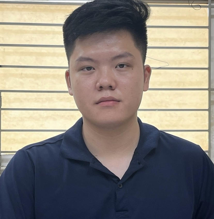 Đối tượng Hoàng Khương Duy bị tạm giữ hình sự (Ảnh: Công an Hà Nội).