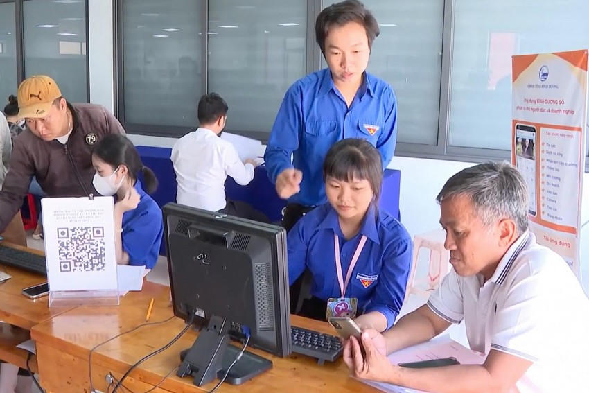 Đoàn thanh niên tỉnh Bình Dương đang tích cực tham gia nhiều hoạt động chuyển đổi số cộng đồng năm 2025.