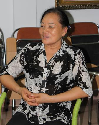 Bà Phan Thị Nụ đã tìm thấy niềm vui sống tuổi già nhờ Totha.