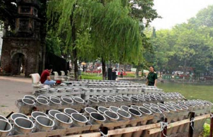 Thượng úy Đỗ Mạnh Tuyên tử nạn trong quá trình chuẩn bị cho việc bắn pháo hoa chào năm mới (ảnh minh họa).