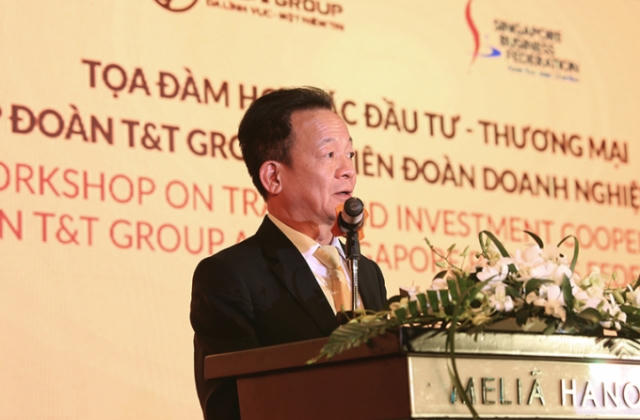 Tập đoàn T&amp;amp;T Group và liên đoàn doanh nghiệp Singapore trao đổi cơ hội hợp tác thương mại và đầu tư