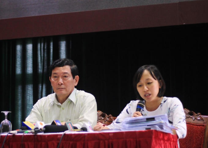 Thứ trưởng Huỳnh Vĩnh Ái đã trả lời nhiều thắc mắc của báo chí.