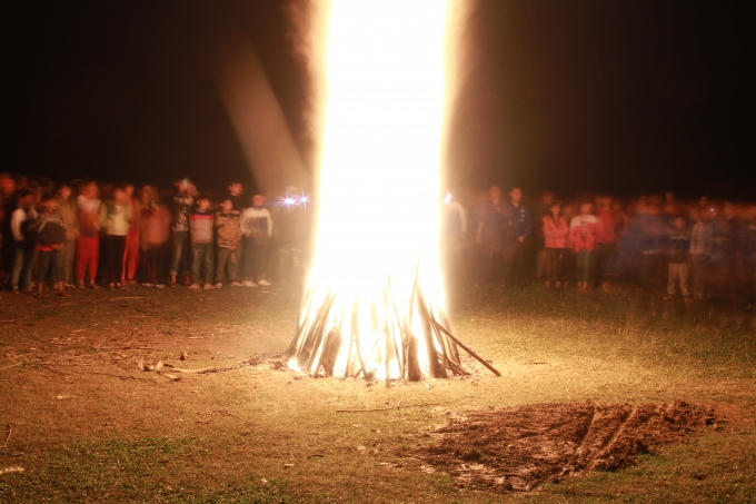 Một Mùa Đông Ấm có ý nghĩa và thực sự thành công còn được đánh dấu bởi chương trình lửa trại trong buổi tối giao lưu văn nghệ.