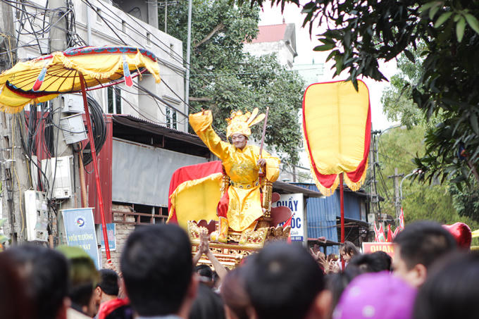 H&agrave; Nội: Độc đ&aacute;o lễ rước