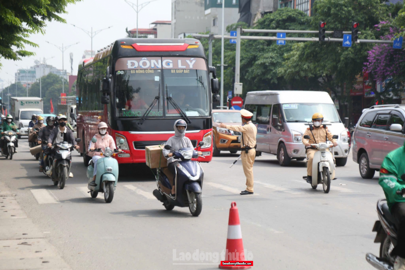 Tăng cường xử lý xe khách dịp nghỉ lễ.