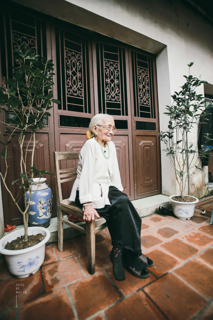 Cụ Xuân nói mình chưa bao giờ hối tiếc vì đã lấy ông Đức.