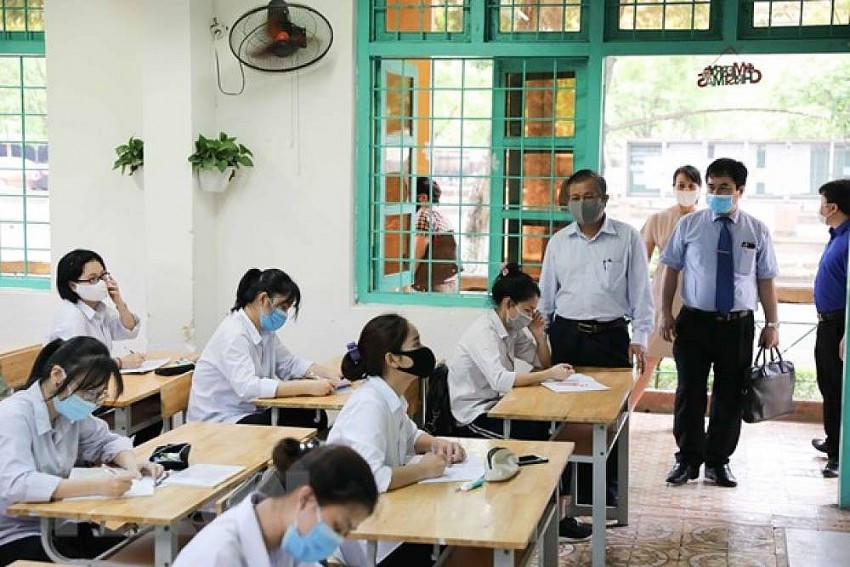 Đảm bảo y tế cho kỳ thi vào lớp 10 và thi tốt nghiệp THPT quốc gia trên địa bàn TP Hà Nội.