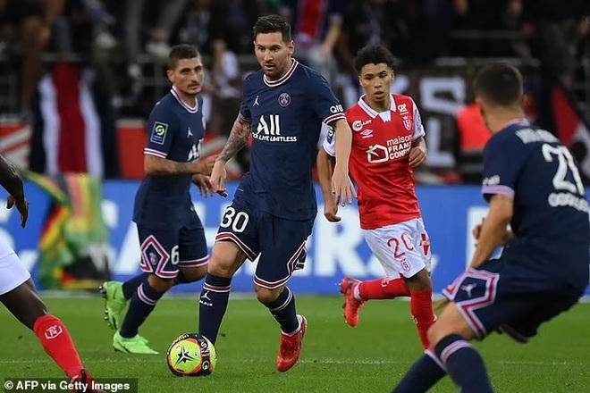 Messi vẫn thể hiện những phẩm chất kỹ thuật của cầu thủ xuất sắc nhất thế giới.