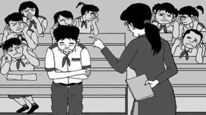 Chấm dứt hợp đồng đối với cô giáo phạt học sinh ăn thạch dừa trong nhà vệ sinh. Ảnh minh họa
