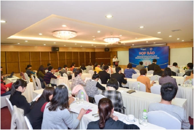 Buổi họp báo của Kids Plaza và công ty Nhật Phương
