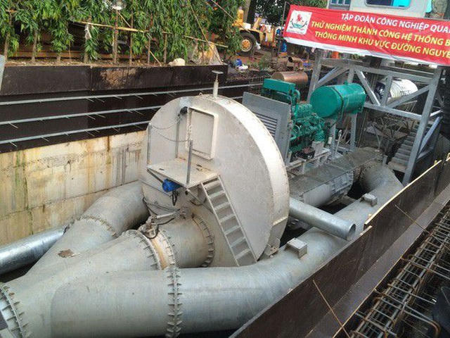 Công ty Quang Trung là chủ đầu của máy bơm