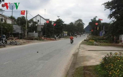 Đoạn đường nơi xảy ra vụ tai nạn.
