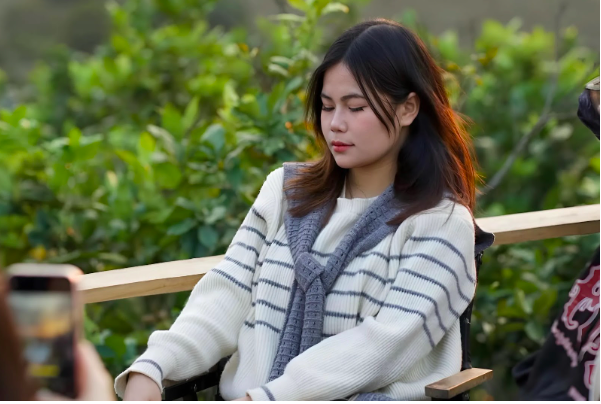 Thùy Linh yêu thích đi du lịch trải nghiệm. (Ảnh: Quỳnh Anh)