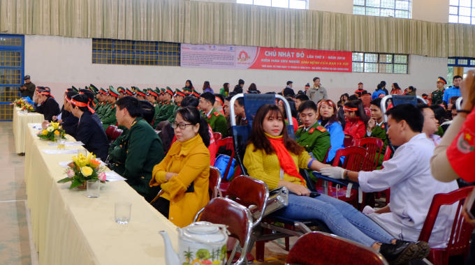 Lễ phát động ngày Hội hiến máu tình nguyện “Chủ nhật đỏ” lần thứ 10 năm 2018 tại Quảng Bình.
