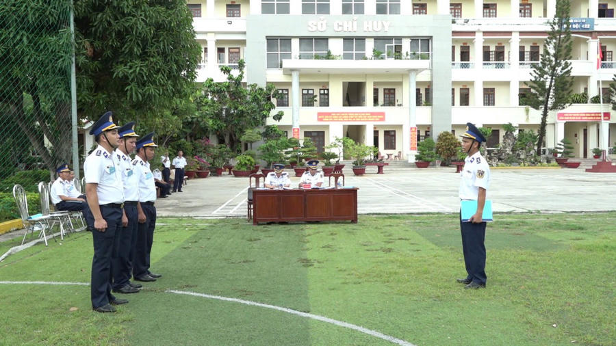 Các thí sinh tham gia phần thi Thực hành.