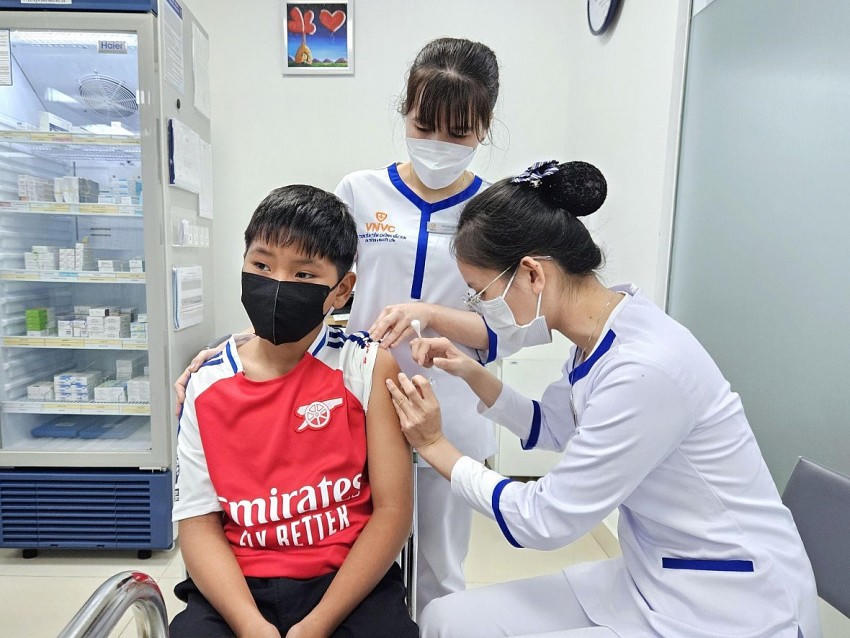 VNVC là hệ thống trung tâm tiêm chủng hàng đầu Việt Nam với gần 220 trung tâm trên khắp các tỉnh thành. Ảnh: Gia Nghi