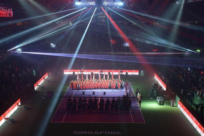 Giải quần vợt cuối cùng của năm dành cho tám tay vợt nữ hàng đầu, WTA Finals, tại Singapore, từ ngày 23/10 đến 29/10.
